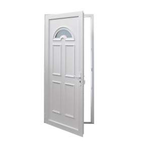 Porta PVC por Medida Oxford Branca | VEKA PLUS 5 Segurança e Conforto