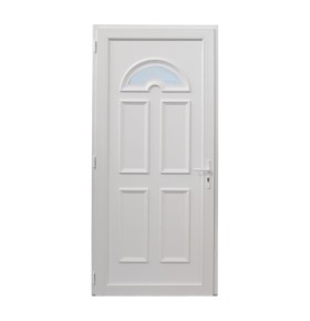 Porta PVC por Medida Oxford Branca | VEKA PLUS 5 Segurança e Conforto