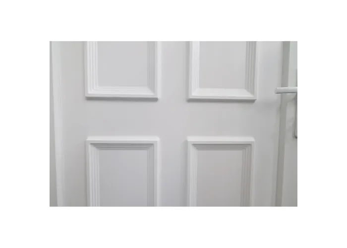 Porta PVC por Medida Oxford Branca | VEKA PLUS 5 Segurança e Conforto