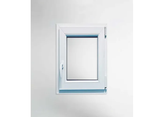 Janela PVC 90x120 cm Oscilobatente vidro duplo | Aluplast A+