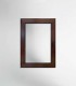 Janela PVC 70x100cm Oscilobatente Esquerda Nogueira Vidro Duplo