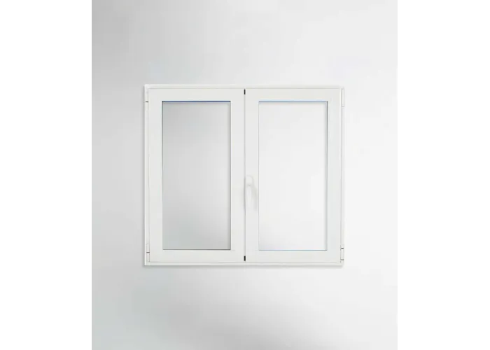 Janela PVC 100x100 Oscilobatente vidro duplo Aluplast A+ | Entrega rápida