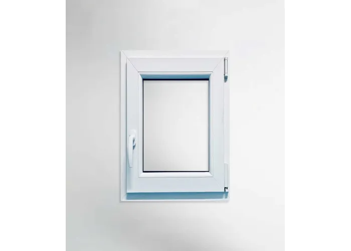 Janela PVC 70x100 cm Oscilobatente vidro duplo | Aluplast A+