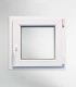Janela PVC 50×50 cm Oscilobatente vidro duplo | Aluplast A+