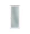 Porta Exterior PVC Por Medida Vidro Duplo Fosco DIREITA