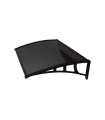 Telheiro Porta Arcus 120x70 Policarbonato Fumado
