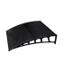 Telheiro Porta Arcus Plus 120x105 Policarbonato Fumado