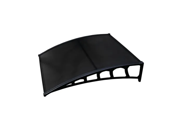 Telheiro Porta Arcus Plus 120x105 Policarbonato Fumado