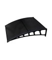 Telheiro Porta Arcus Plus 120x105 Policarbonato Fumado