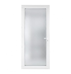 Porta-Janela PVC Vidro Fosco 90×205 | Veka 70 mm