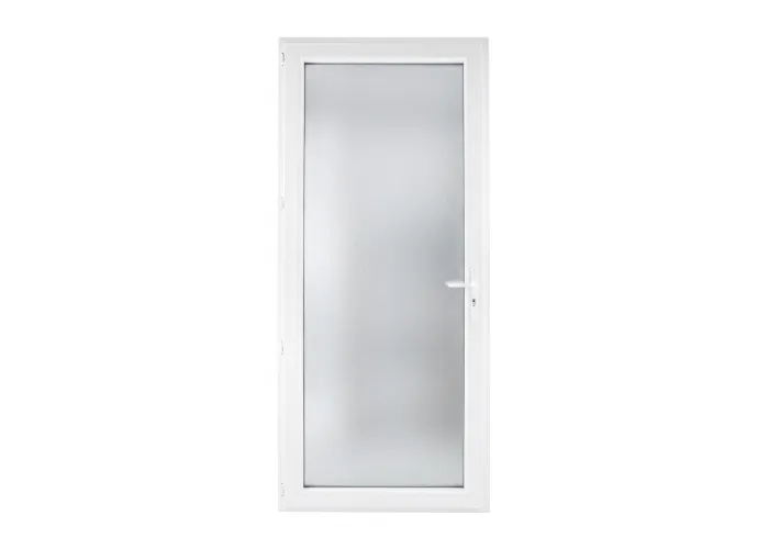 Porta-Janela PVC Vidro Fosco 90×205 | Veka 70 mm