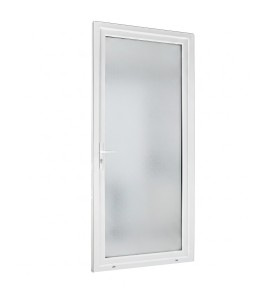Porta-Janela PVC Vidro Fosco 80×205 | Veka 70 mm