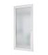 Porta-Janela PVC Vidro Fosco 80×205 | Veka 70 mm