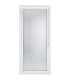 Porta-Janela PVC Vidro Fosco 80×205 | Veka 70 mm