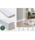 Rodapé Branco PVC Expandido | Bricoweb
