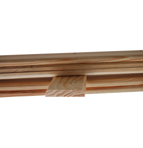 Guarnições para Porta em Pinho Marítimo Liso 50x10mm - Pack de 5