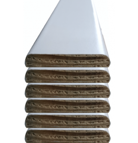 Guarnições para Porta Branca 50x10mm - Pack de 5